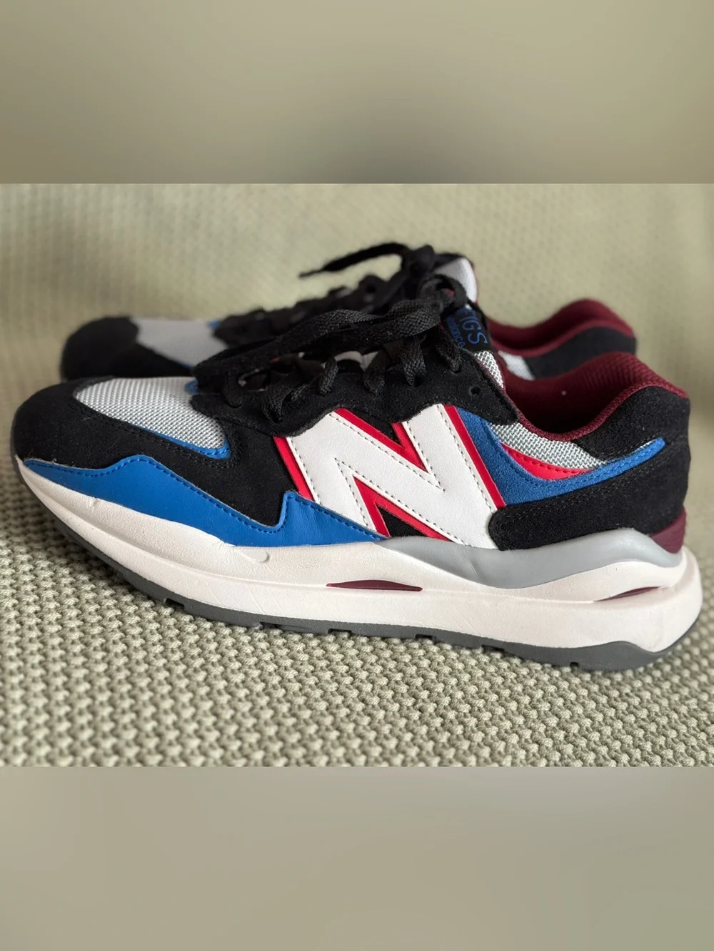 FIGS x New Balance 57/40 Men’s Black/Royal Blue Sneakers
